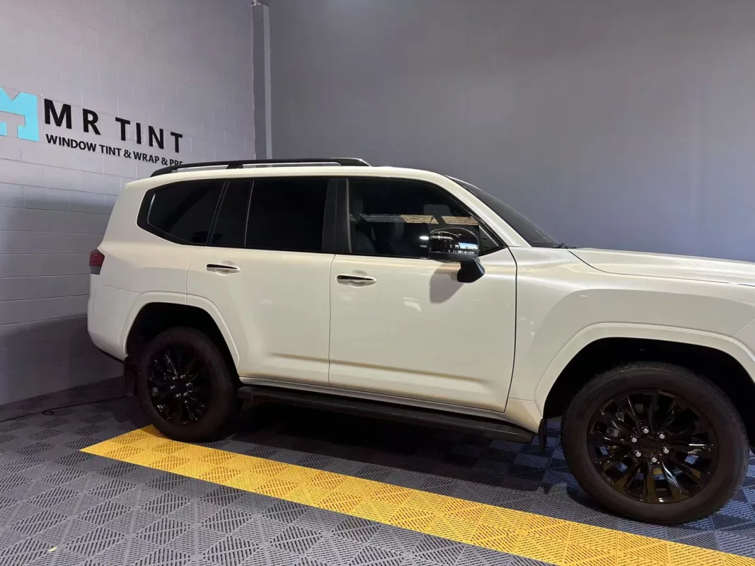 All brand new Toyota Prado got full window tinting,35% on two front and 5% on rear section
