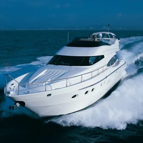 A yacht got all window tinted with premium window film.