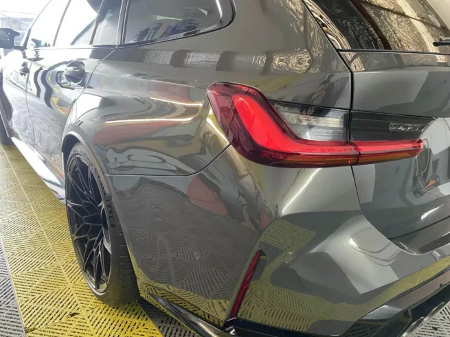 BMW M3 Competition full paint protection wrap- invisible, flawless.