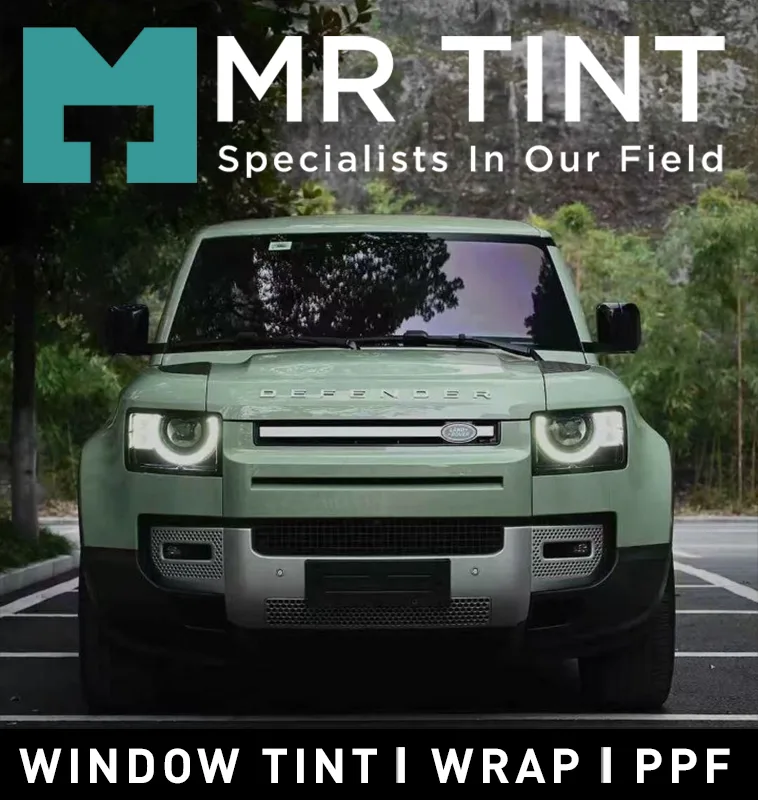 MR TINT is specialist for window tint, wrap and paint protection film